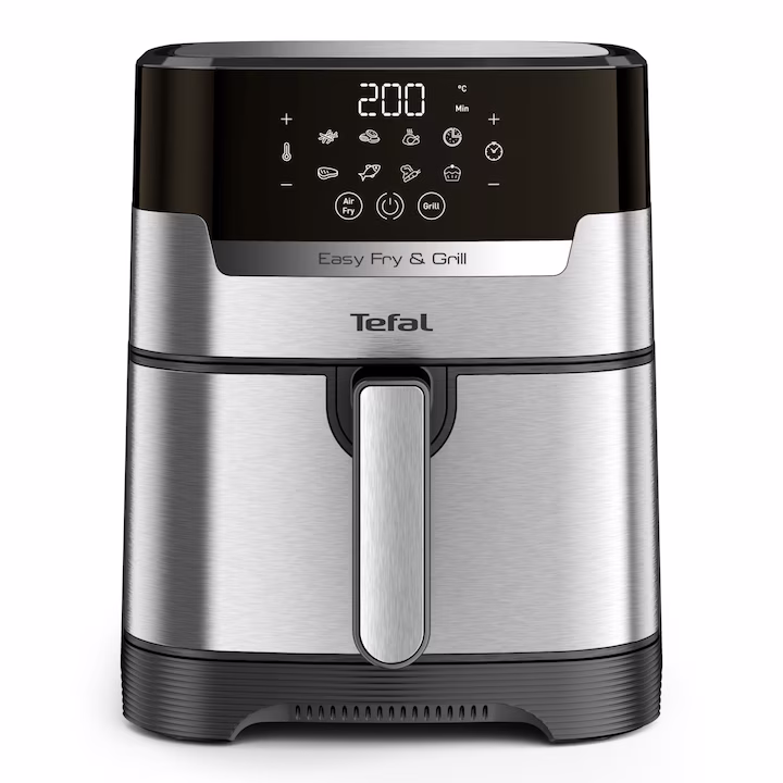 Friteuza cu aer cald Tefal Easy Fry&Grill 2in1 EY505D15